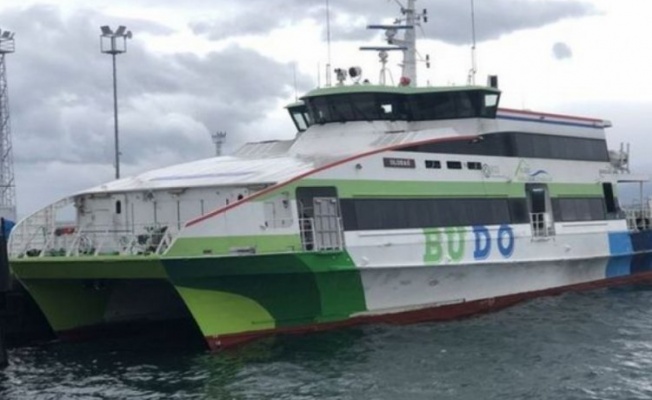 BUDO'da bazı feribot seferleri iptal edildi