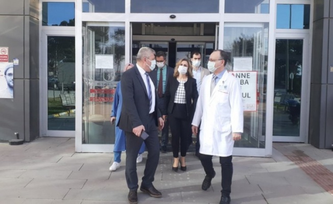 Bursa İl Sağlık Müdürü İznik'teki sağlık tesislerini inceledi