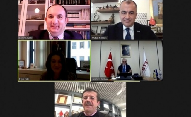 Bursa Ticaret ve Sanayi Odası'nın online seminerine Nihat Zeybekci katıldı