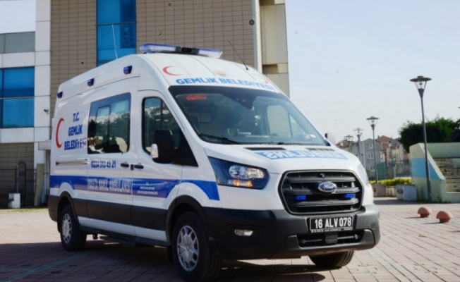Gemlik Belediyesi Hasta Nakil Ambulansı hizmete başlıyor