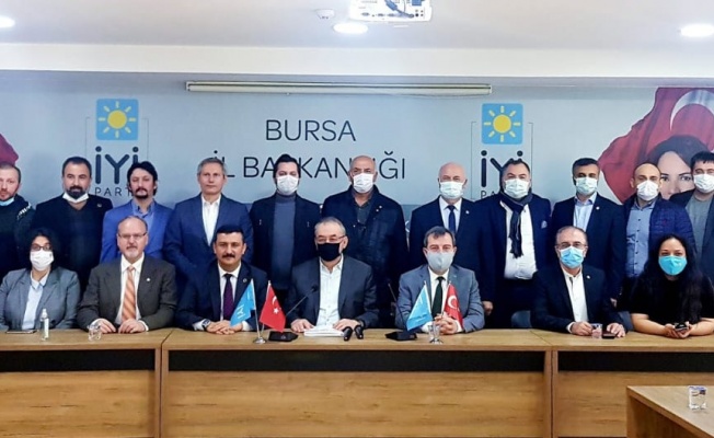 İYİ Parti Bursa'dan basın açıklaması