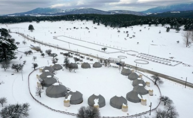 Kocayayla, yarıyıl tatilinde huzur ve sakinlik arayanları bekliyor