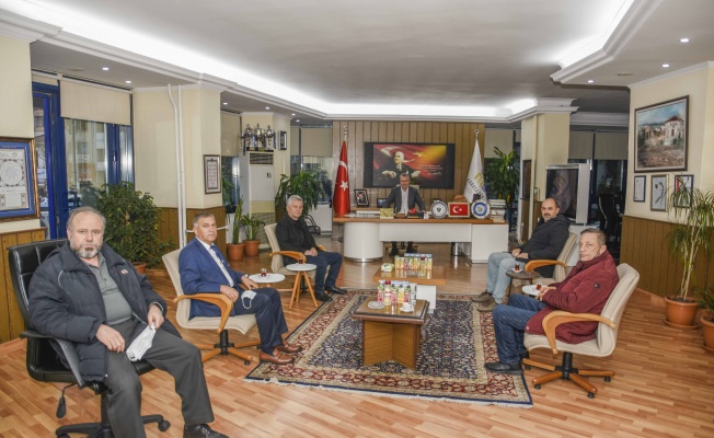 Oda başkanlarından Başkan Özkan’a ziyaret