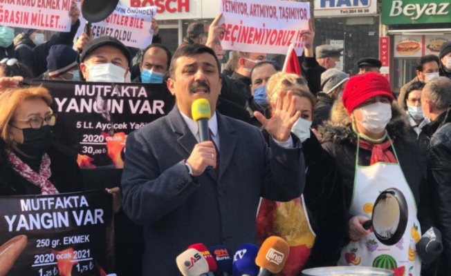 Selçuk Türkoğlu: Vatandaşın gerçek gündeminin 'mutfak yangını' olduğunu biliyoruz