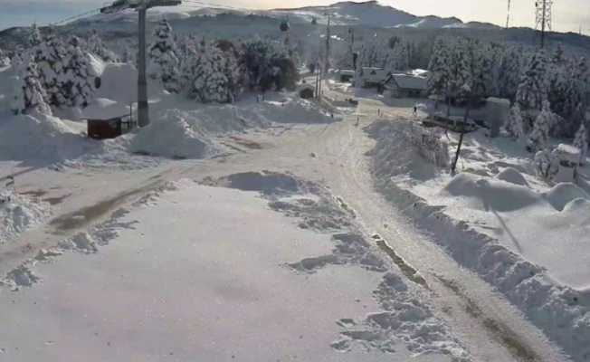 Uludağ'daki ikinci kamera, Sarıalan Bölgesi'nde yayına başladı