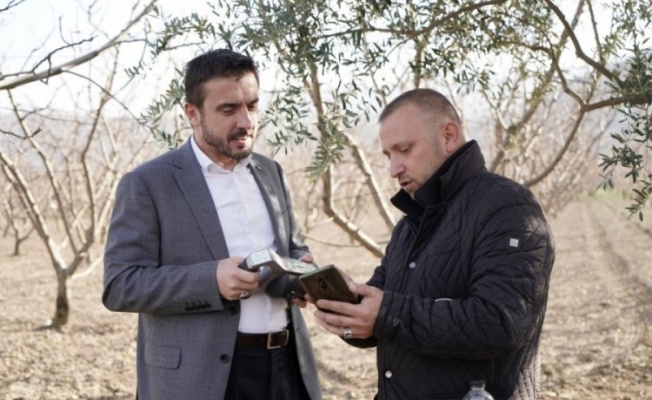 Bursa'da dijital toprak analizi cihazı çiftçilere hizmet verecek