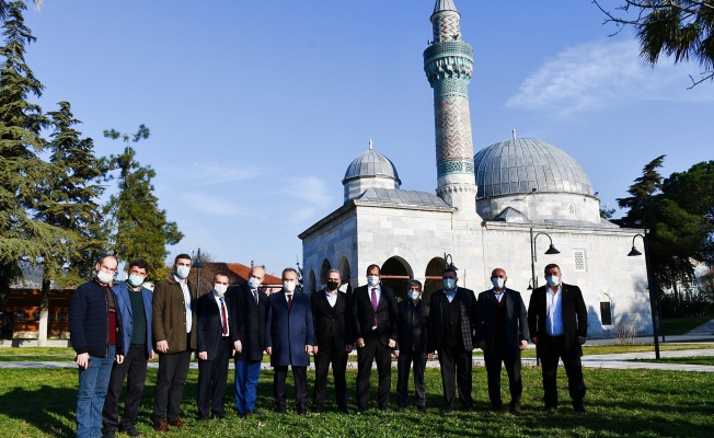 BÜYÜKŞEHİR BELEDİYE BAŞKANI ALİNUR AKTAŞ İZNİK'TE