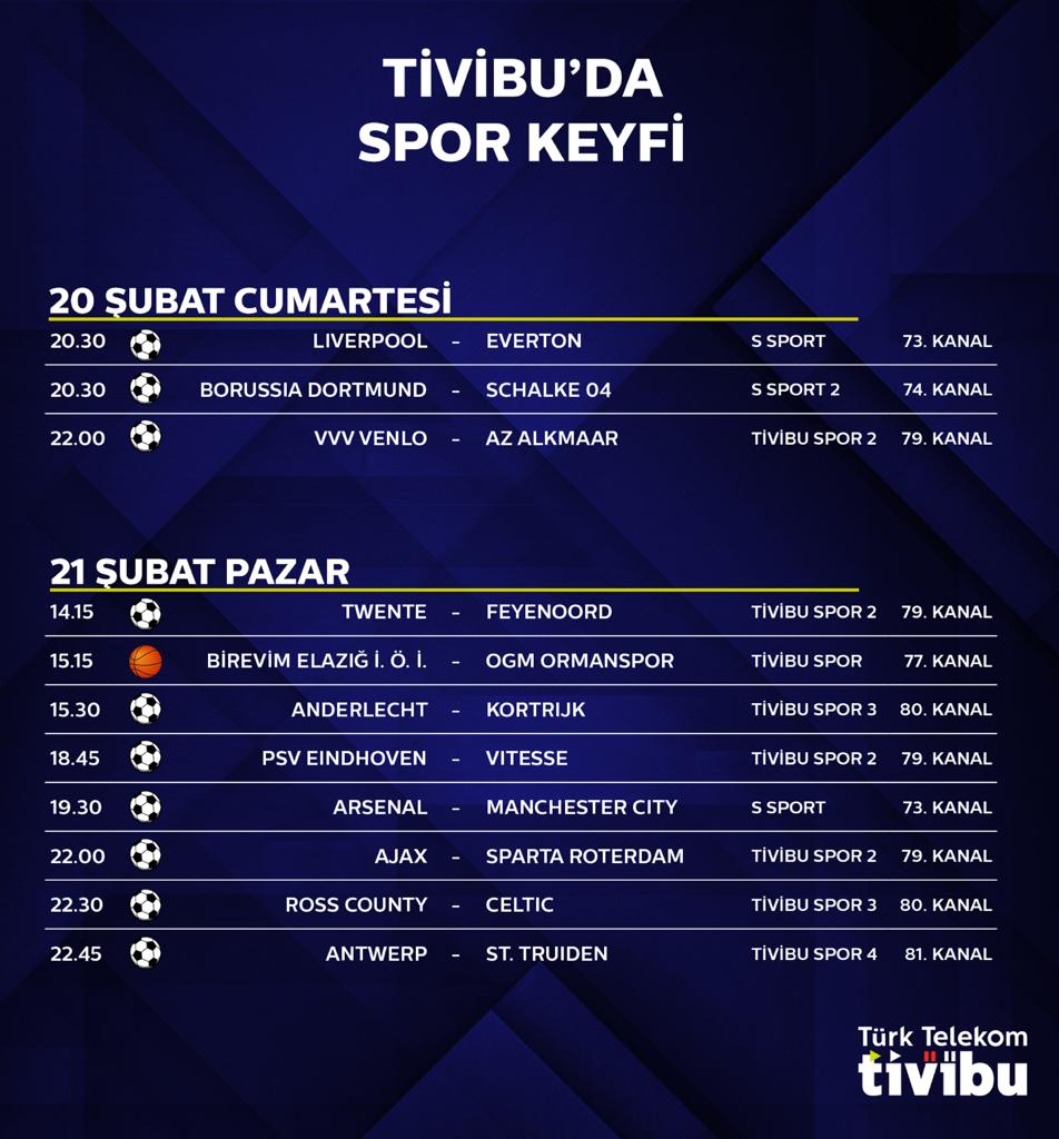 Premier Lig ve Bundesliga heyecanı Tivibu'da