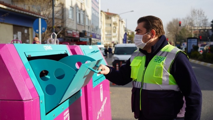 Lüleburgaz’a yeni konteynerler çok yakıştı