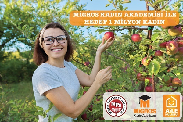 MİGROS KADIN AKADEMİSİ İLE   HEDEF 1 MİLYON KADIN