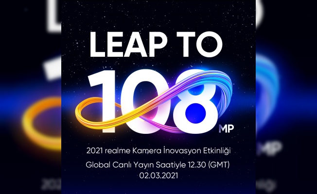 realme, Kamera İnovasyonları etkinliğinde ilk 108 MP kamerasını tanıttı