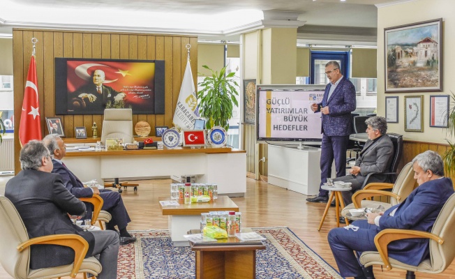 Başkan Özkan, Hatay Milletvekili Şanverdi'yi Karacabey'de ağırladı