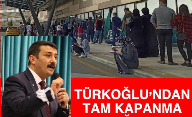 İYİ PARTİ BURSA İL BAŞKANI SELÇUK TÜRKOĞLU SORUYOR ; TAM KAPANMA KARARI İÇİN DAHA NE BEKLİYORSUNUZ?