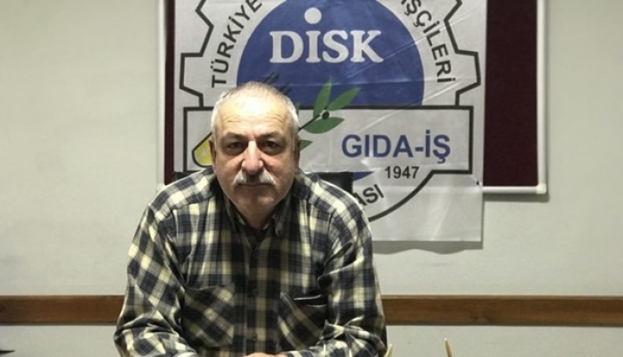 GIDA-İŞ BURSA ŞUBE BAŞKANI AYSEVER: FİLİSTİN HALKININ MÜCADELESİNE DESTEK VERİLMELİDİR