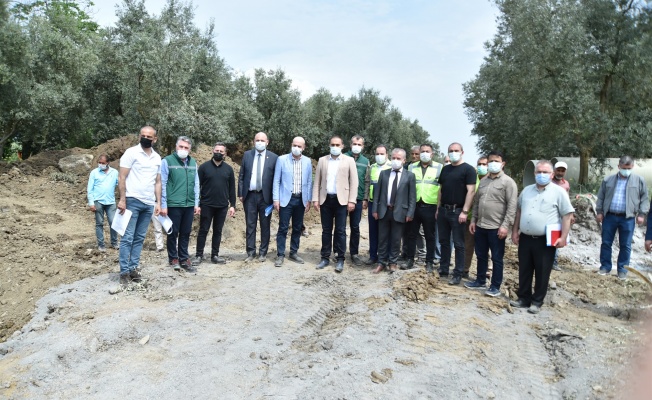 GÜNEY YAKA SULAMA HATTINDA SORUNLAR ÇÖZÜLÜYOR