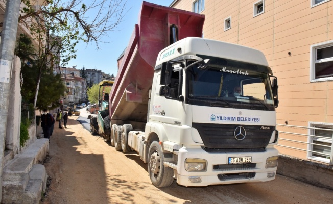 YILDIRIM’DA YOLLAR YENİLENİYOR