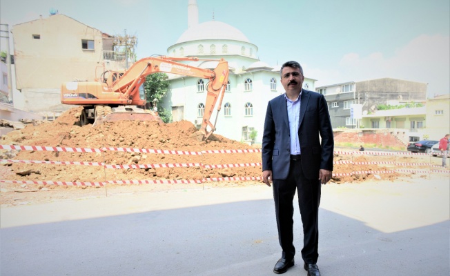 HELVALIPINAR CAMİİ’NE YILDIRIM DOKUNUŞ