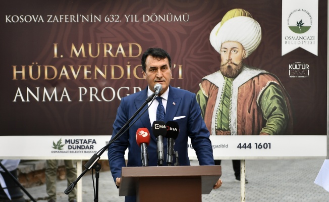 Murat Hüdavendigar, Kosova’dan Sonra Bursa’da da Anıldı