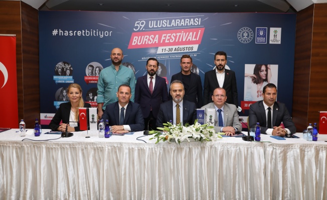 Bursa’da festival coşkusu başlıyor