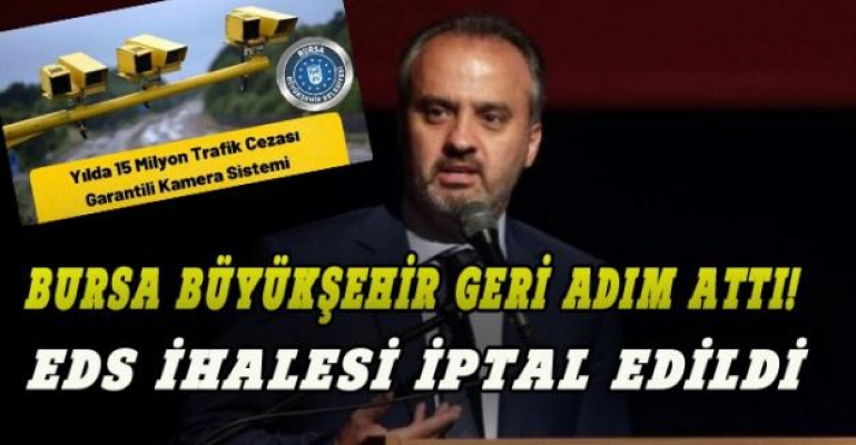 İYİ PARTİ BURSA İL BAŞKANI SELÇUK TÜRKOĞLU “Ceza Garantili EDS Projesi” ihalesinin iptalini böyle yorumladı: