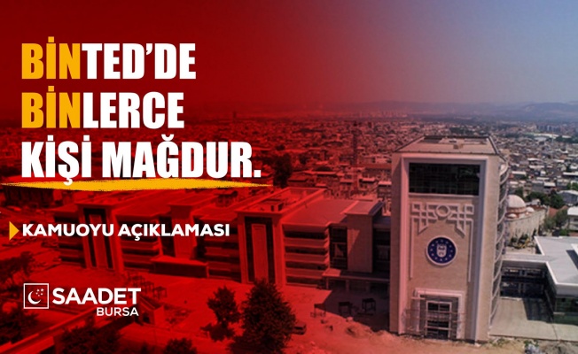 BİNTED’DE BİNLERCE KİŞİ MAĞDUR