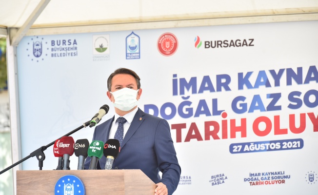 Doğal gaz hasreti bitiyor