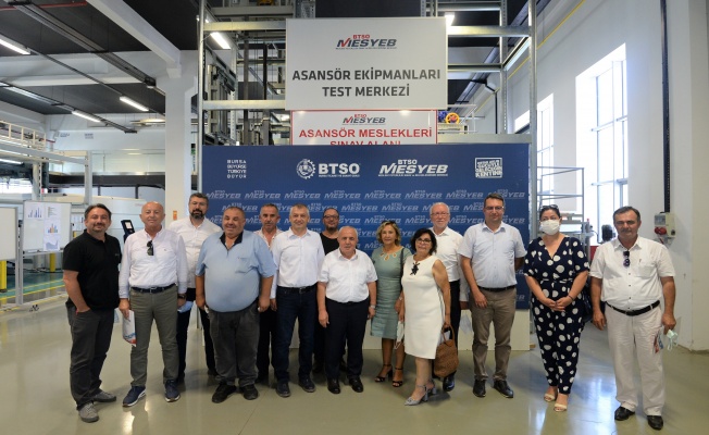 Türkiye ASFED “Asansör Güvenlik Ekipmanları Test ve Geliştirme Merkezi”ni Ziyaret Etti
