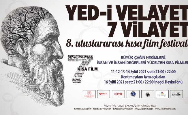 8. Uluslararası Yed-i Velayet 7 Vilayet Kısa Film Festivali 11 Eylül’de Başlıyor