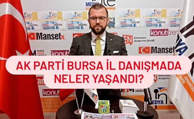 GAZETECİ NECMİ İNCE AK PARTİ DANIŞMA TOPLANTISINI DEĞERLENDİRDİ