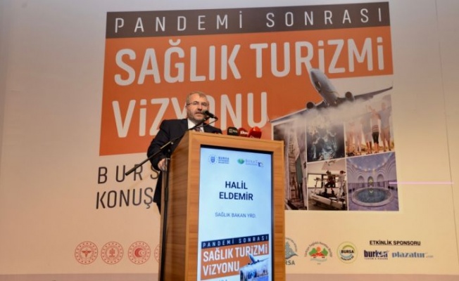 Sağlık Bakan Yardımcı Eldemir Pandemi Sonrası Türkiye Sağlık Turizmi Vizyonu Paneli“nde konuştu