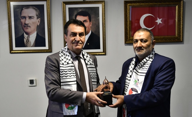 Kardeş Şehir Beyt Hanun Belediye Başkanından Dündar’a Ziyaret