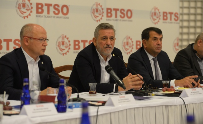 BTSO, AK Parti İl Yönetimini Ağırladı