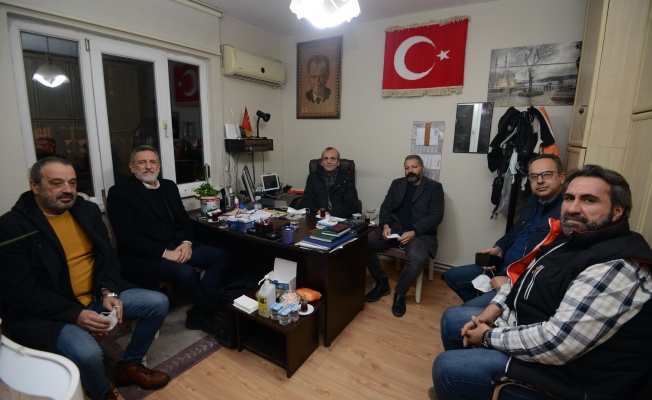 BTSO Başkanı İbrahim Burkay Gıda Toptancıları Çarşısı Üyeleriyle Buluştu