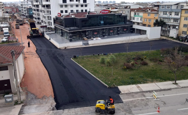 Osmangazi'den Yollara 60 Bin Ton Sıcak Asfalt