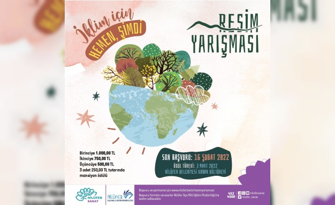 RESİM YARIŞMASININ BU YILKİ TEMASI İKLİM