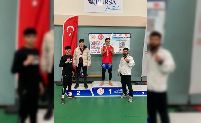 WUSHU ŞAMPİYONASI'NDA YILDIRIM RÜZGÂRI