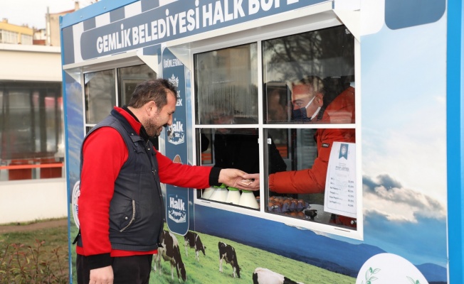 GEMLİK’TE HALK BÜFE'LER HİZMETE GİRDİ