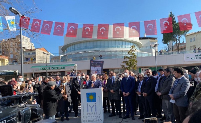 İYİ PARTİ’DEN BURSA’DA GÖVDE GÖSTERİSİ