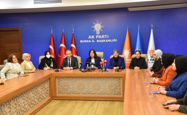 AK Parti Bursa İl Kadın Kolları Başkanı Emel Gözükara Durmaz'dan açıklama