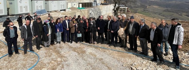 Kirazlıyayla’daki maden fabrikasının altından kaynak suyu fışkırdı