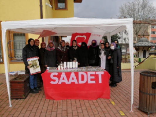 Saadet Partisi Yıldırım İlçesi Çanakkale Zaferi Anma Etkinliği