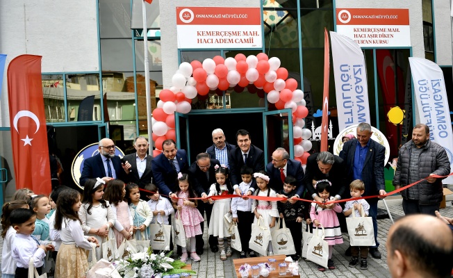 Hacı Aşır Dikmen Kur’an Kursu Dualarla Açıldı