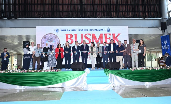 BUSMEK’in alın teri, el emeği sergisi