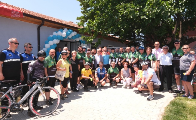 Mysia Yolları’nda Ertan Ayçetin Bisikletevi açıldı