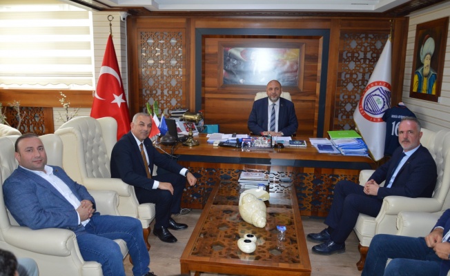 Orhangazi Ticaret ve Sanayi Odası Başkanı Erol Hatırlıdan Başkan Aydın’a Ziyaret.