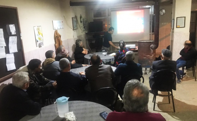 NİLÜFER'DE ÇİFTÇİLERE BUDAMA EĞİTİMİ