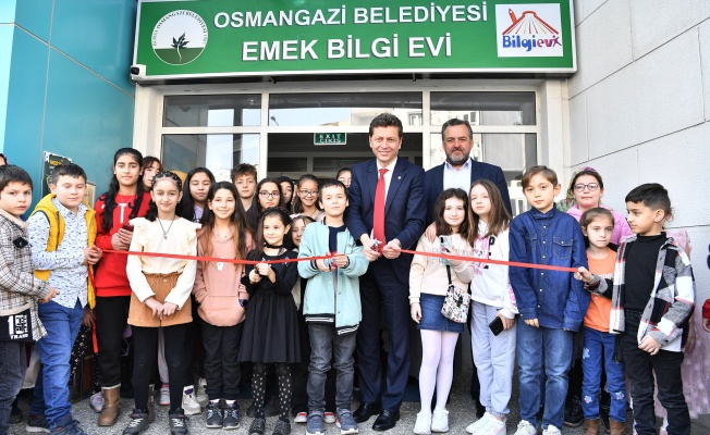 Bilgi Evi Öğrencilerinden Renkli Sergi