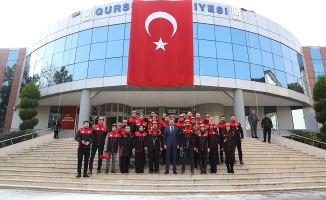 GÜRSU BELEDİYESİ'NDE GERÇEĞİ ARATMAYAN TATBİKAT