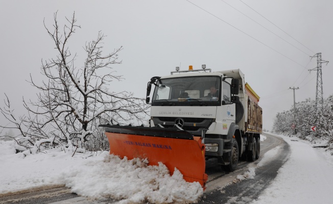 Gemlik’te yollar hep açık