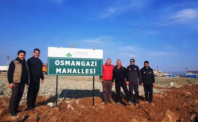 İslahiye'ye Osmangazi Mahallesi